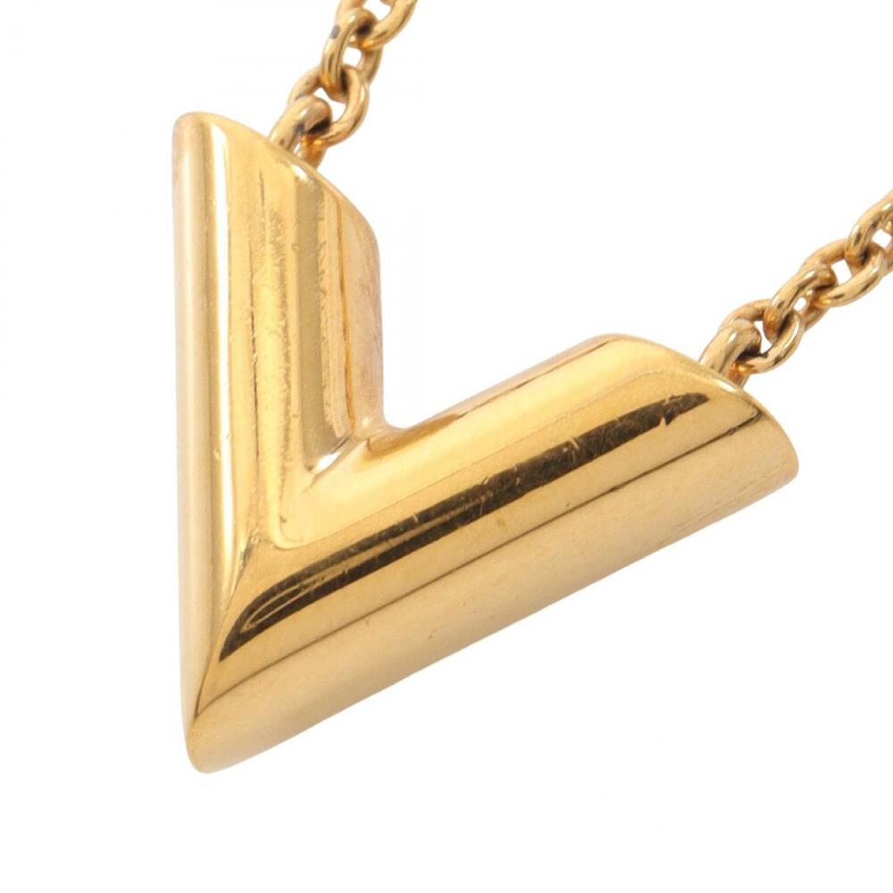 LOUIS VUITTON Gold Necklace - Picture 2 of 7